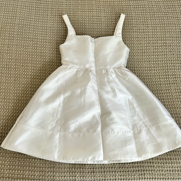 Med Lulu,s Bubbly Love White Taffeta Corset Mini Dress Medium - Picture 4 of 8